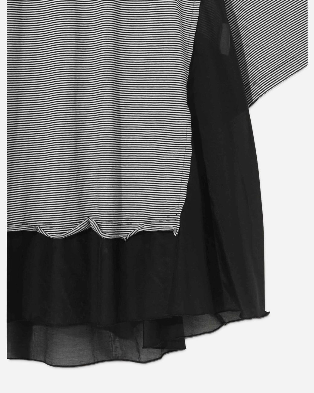 Undercover Gray S Striped T-Shirt