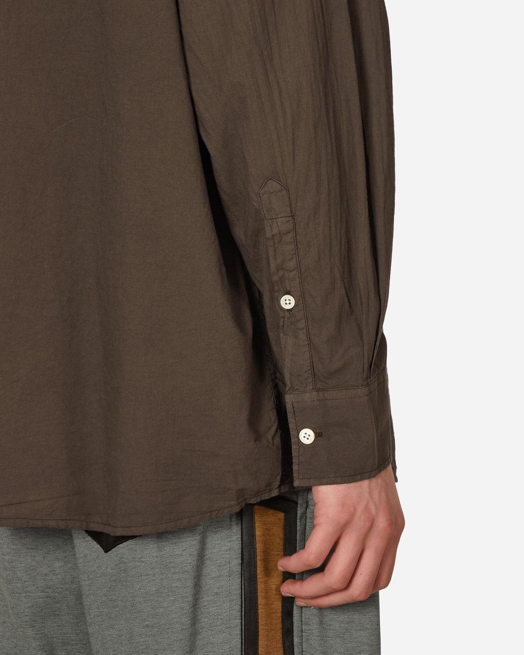 Our Legacy Borrowed Bd Shirt Faded in Brown for Men | Lyst