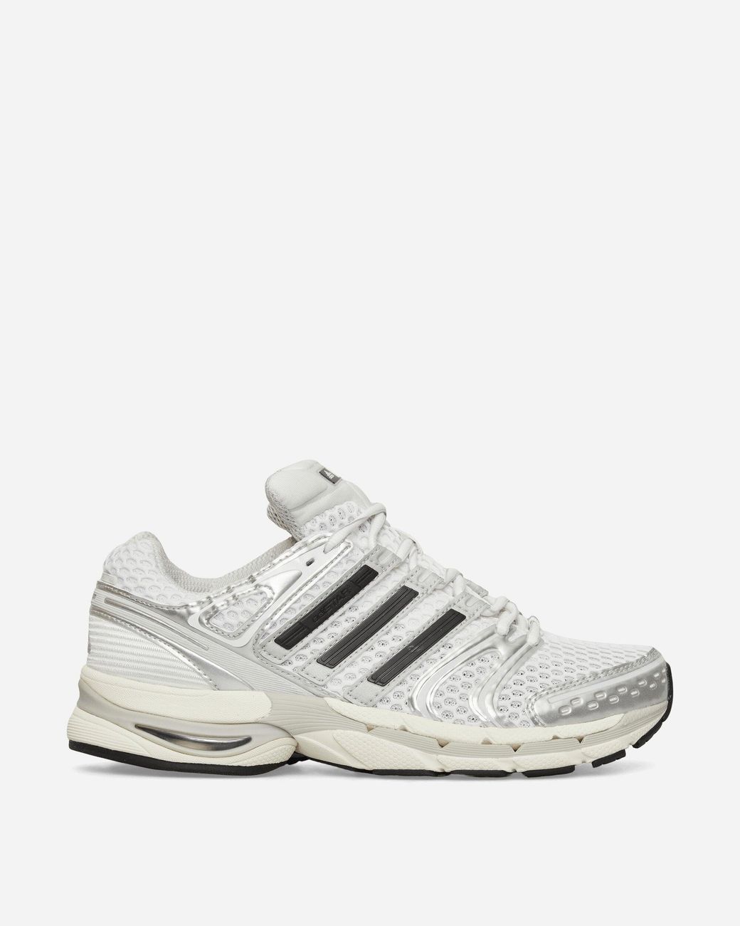 Adidas White Adistar Control Sneakers Metallic One Core for men