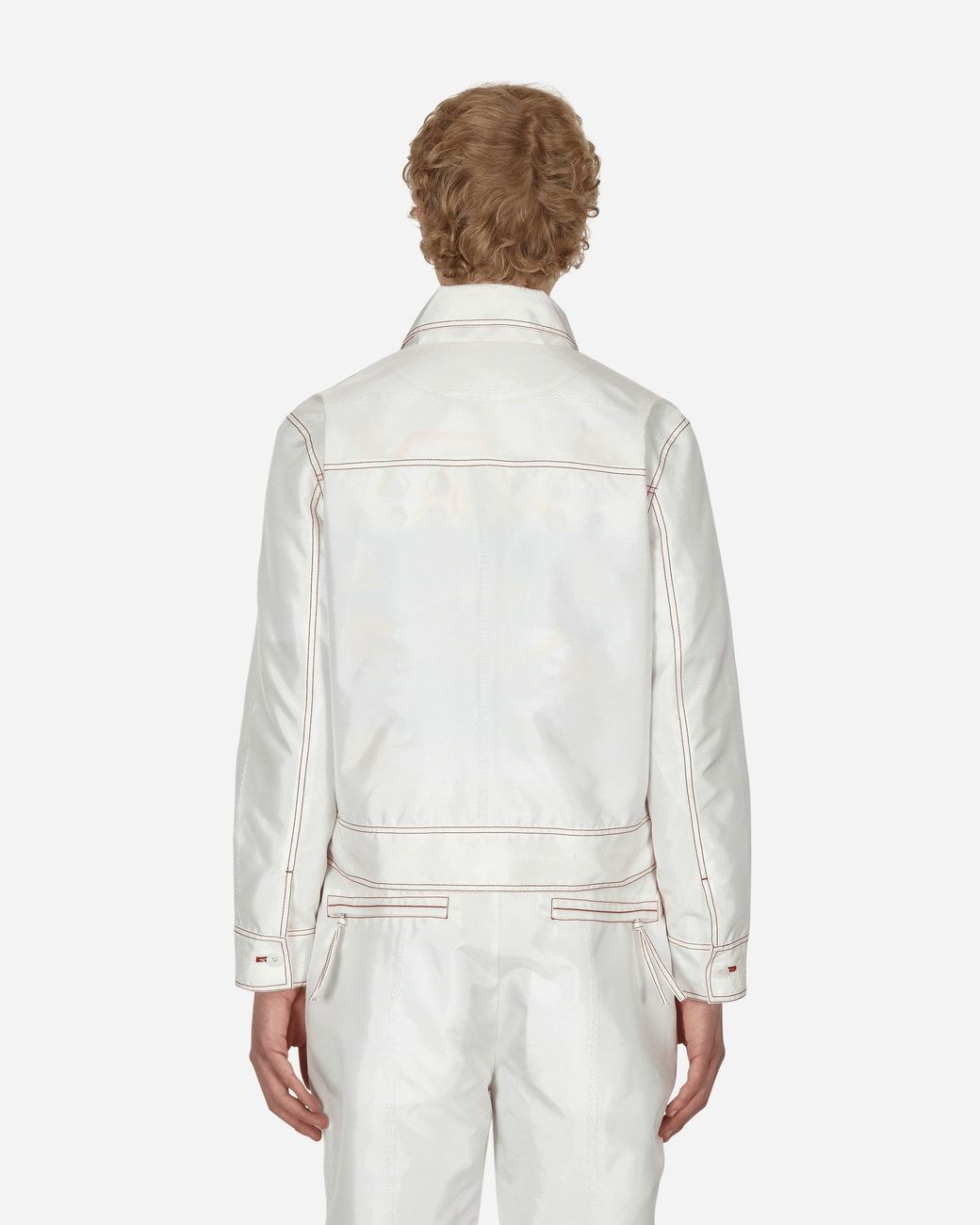 KANGHYUK White Readymade Airbag 2 Pocket Jacket for men