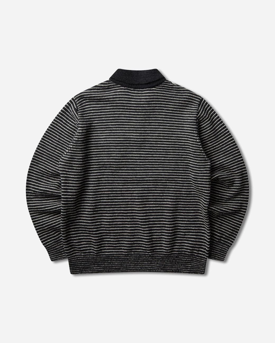 Undercover Gray S Wool Polo Sweater for men