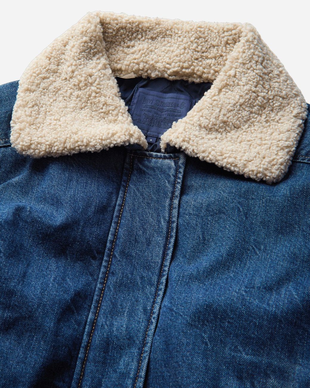Levi's Blue Women S Tab Sherpa Jacket