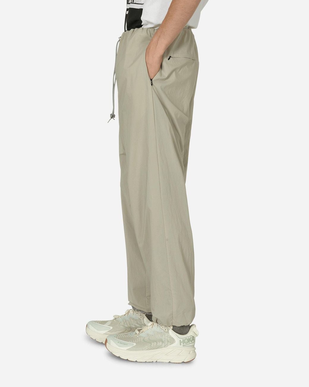 Phingerin Natural Stretchy Flash Pants Ivory for men