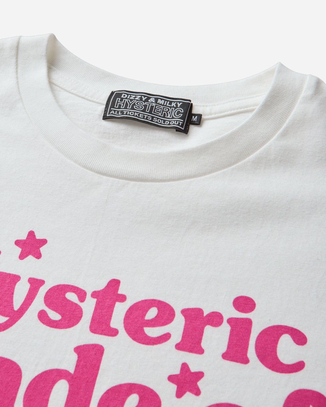 Hysteric Glamour Gray Men S Made Of Stars T-shirt for men