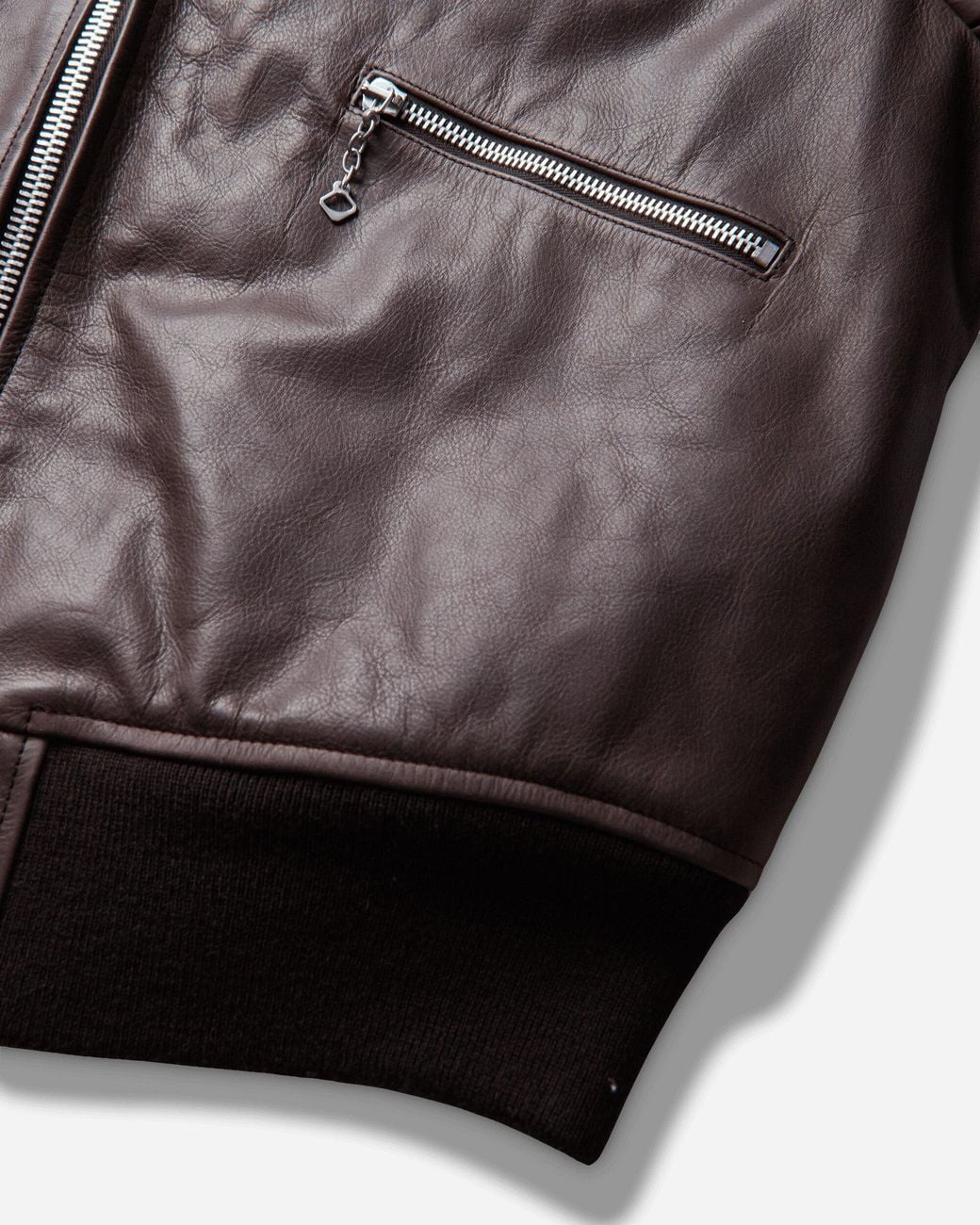 Our Legacy Brown S Mini Bomber Jacket Matted
