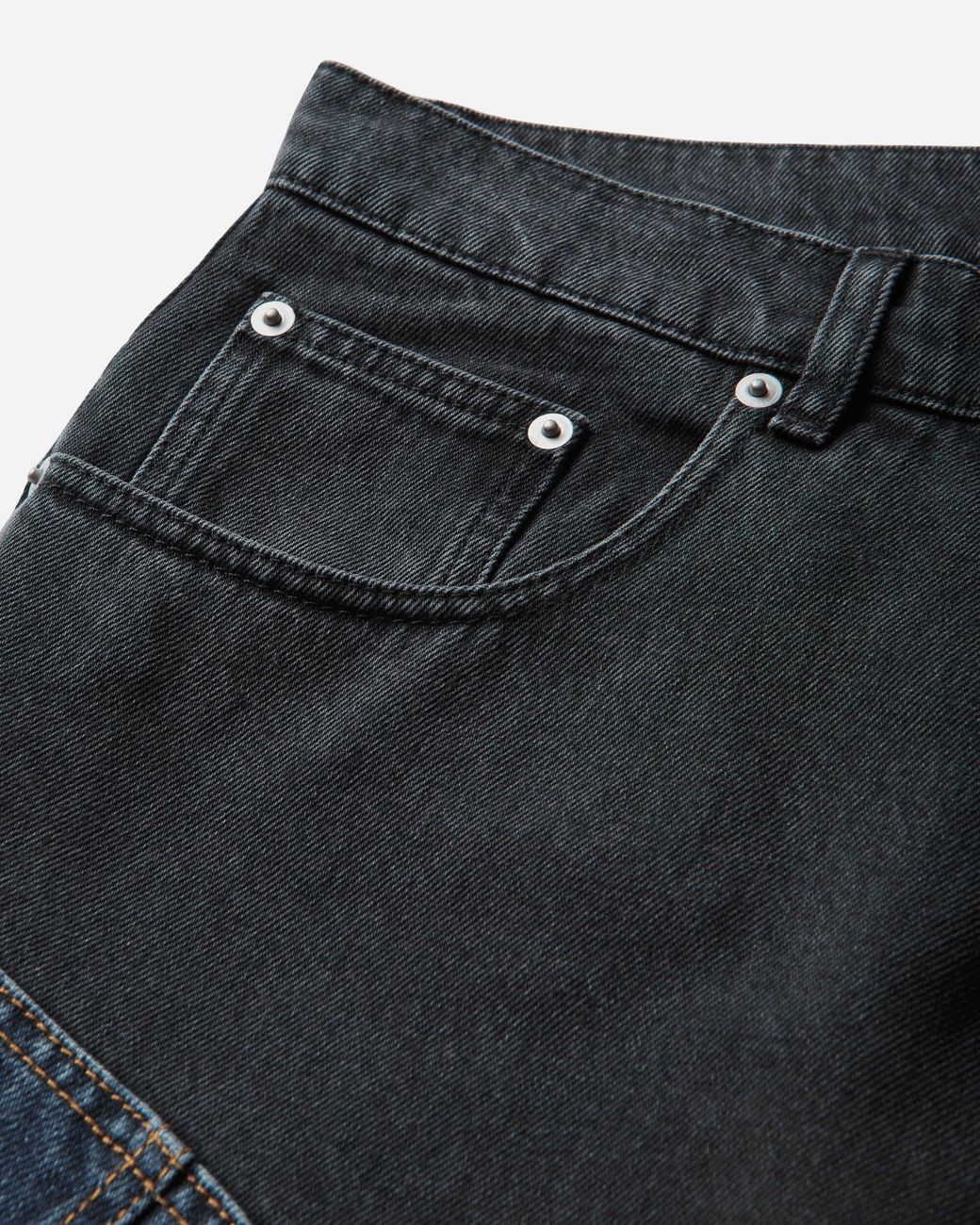 Umbro Blue Mended Denim Pants for men
