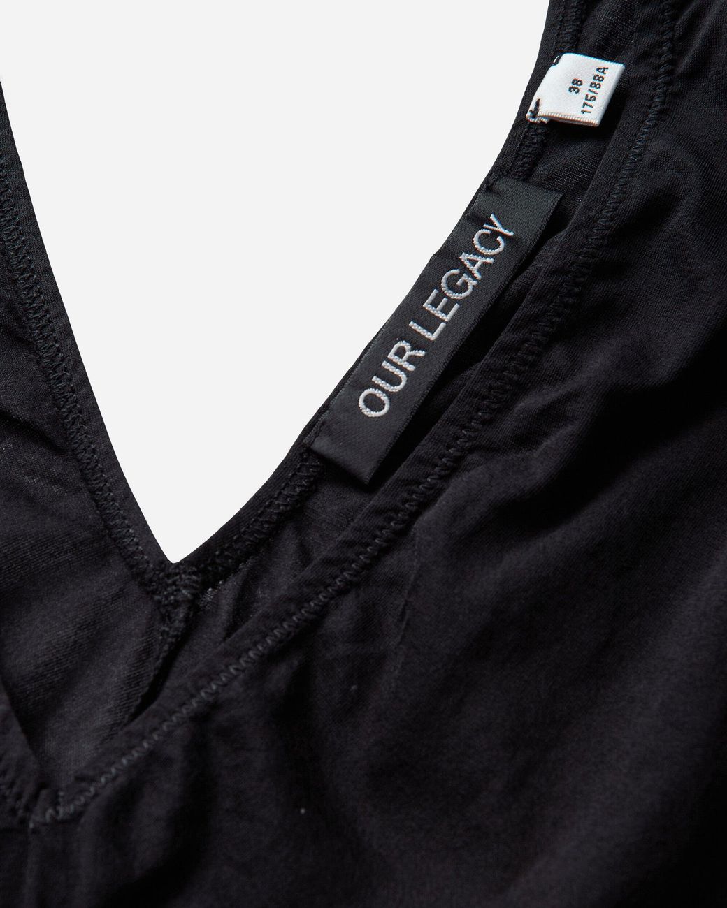 Our Legacy Black S Cheer V Neck Top