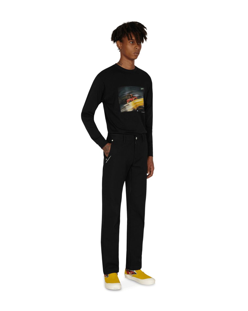 Vans Black Slam Jam X Julian Klincewicz Longsleeve T-shirt for men
