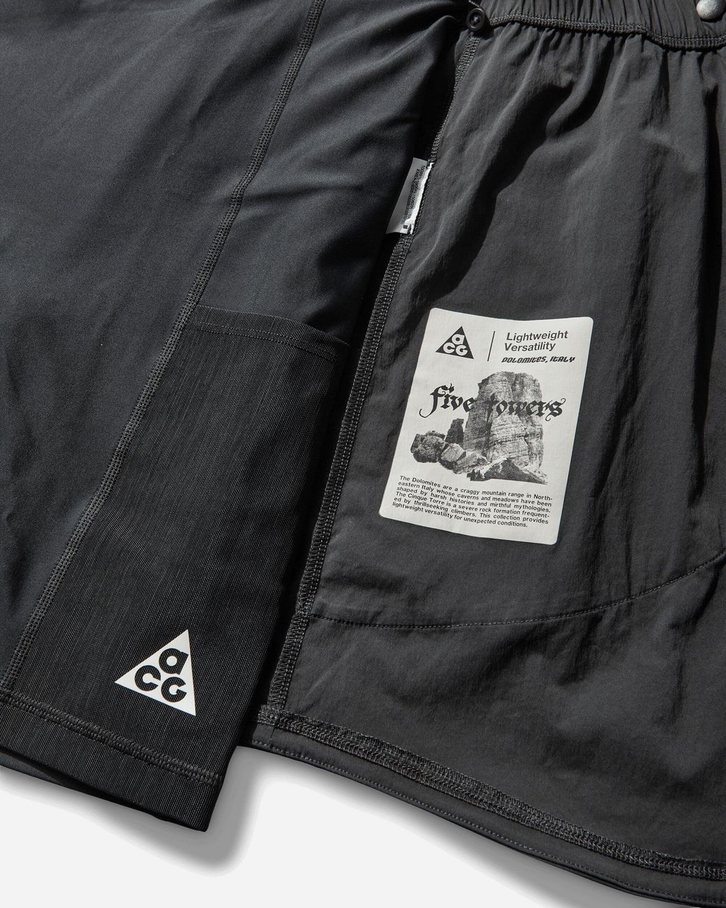 Nike Black Women S Acg Five Towers Skort Anthracite