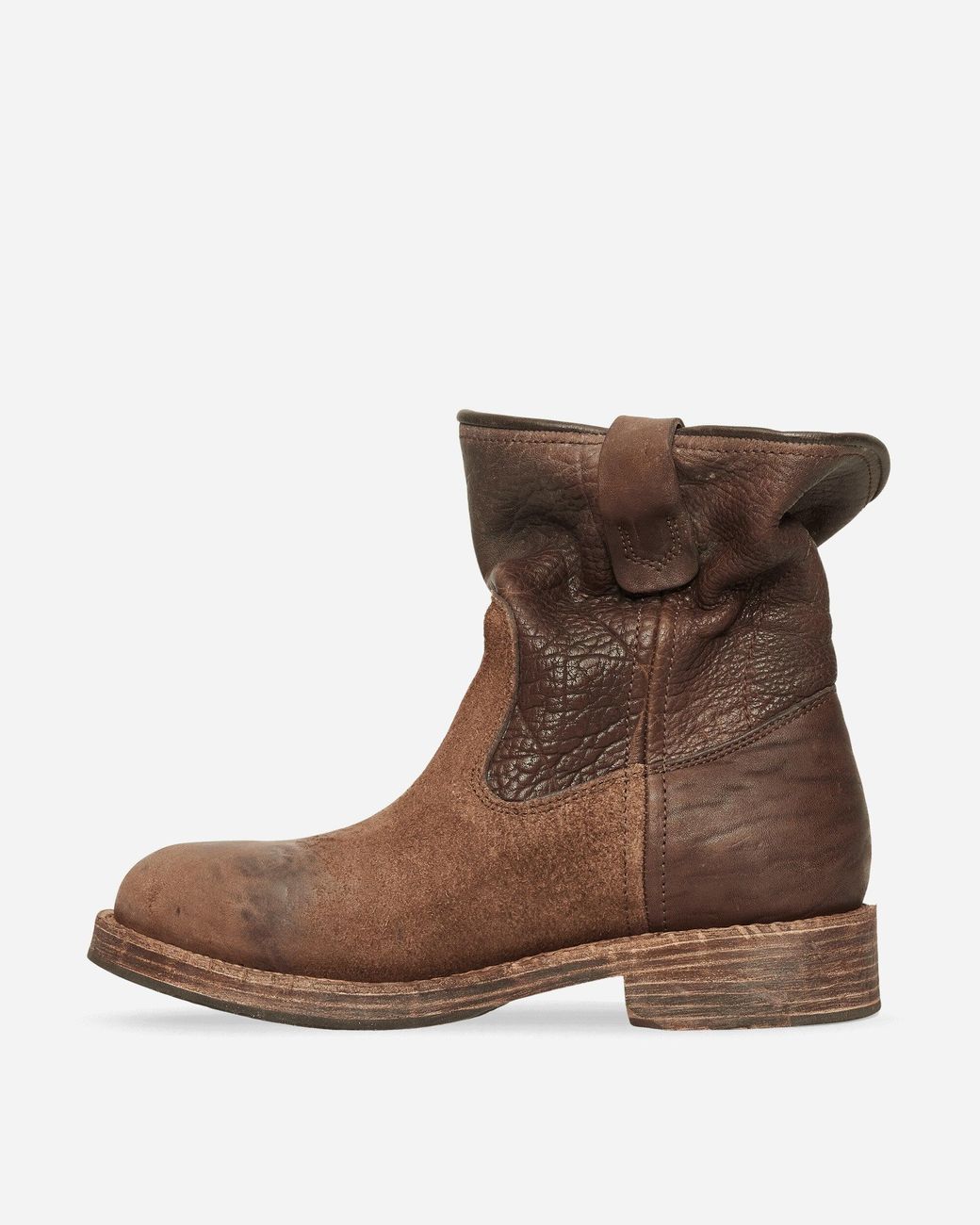 Visvim Wabanaki Boots-folk Dark in Brown for Men | Lyst