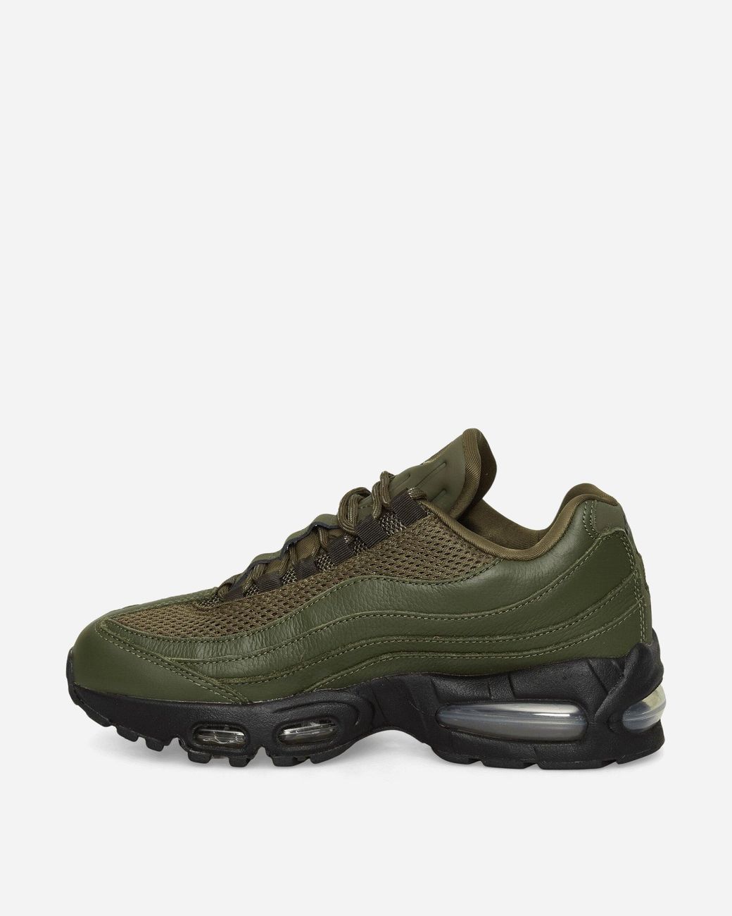 Nike Black S Air Max 95 Sneakers Cargo Khaki Medium
