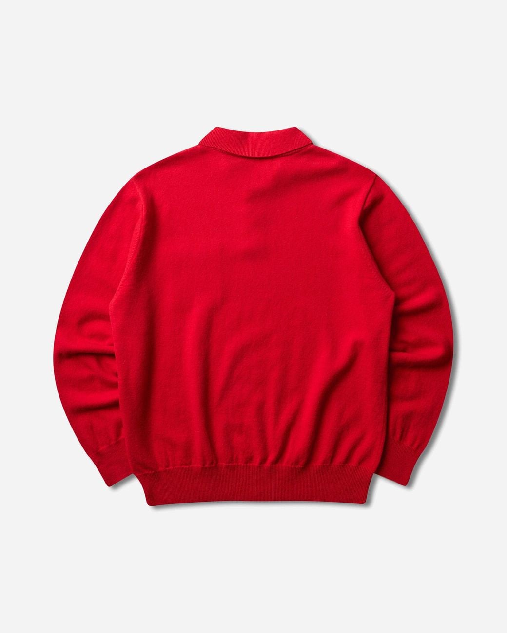 Undercover Red S Wool Polo Sweater for men