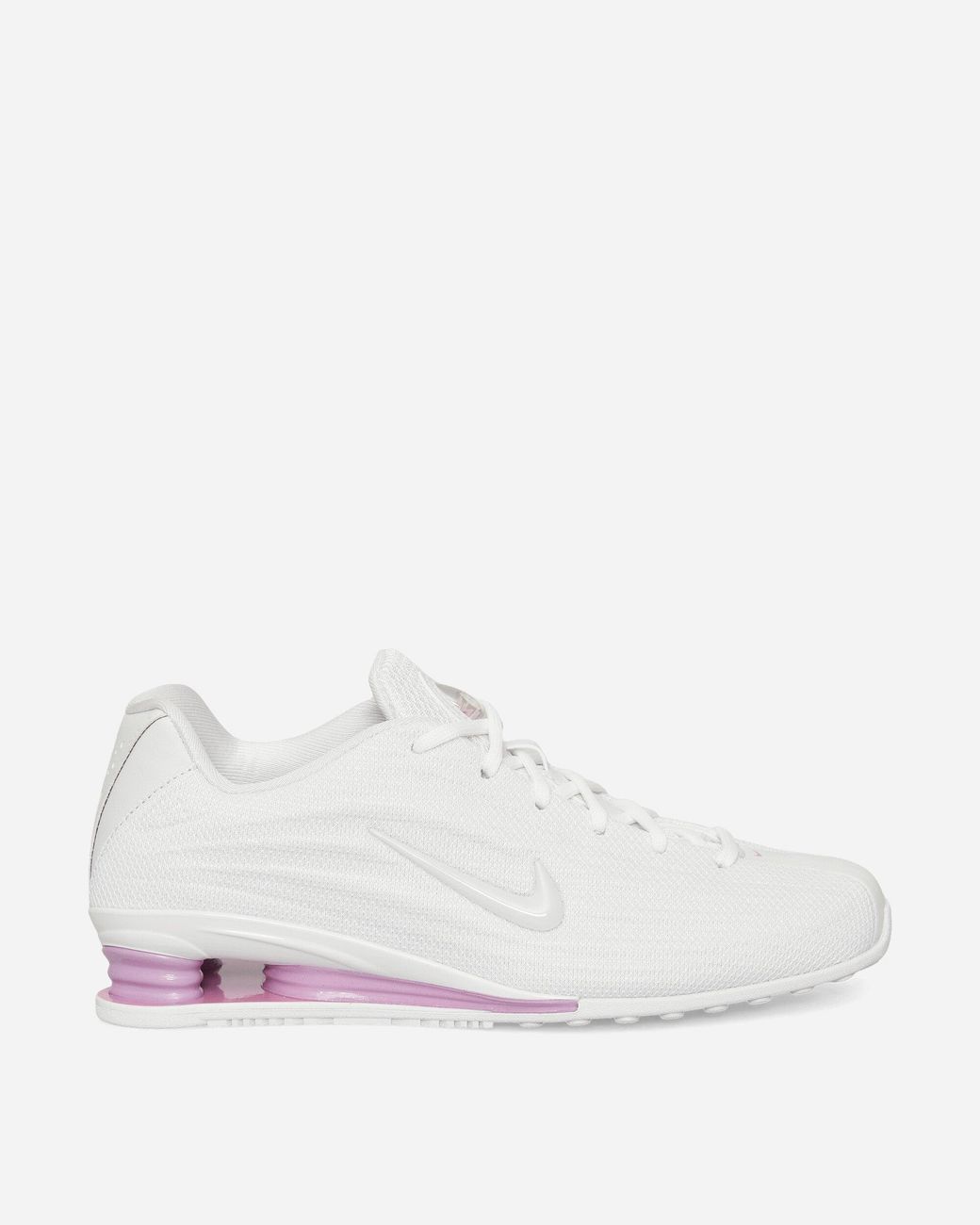 Nike White Women S Shox Z Sneakers / Light Magenta