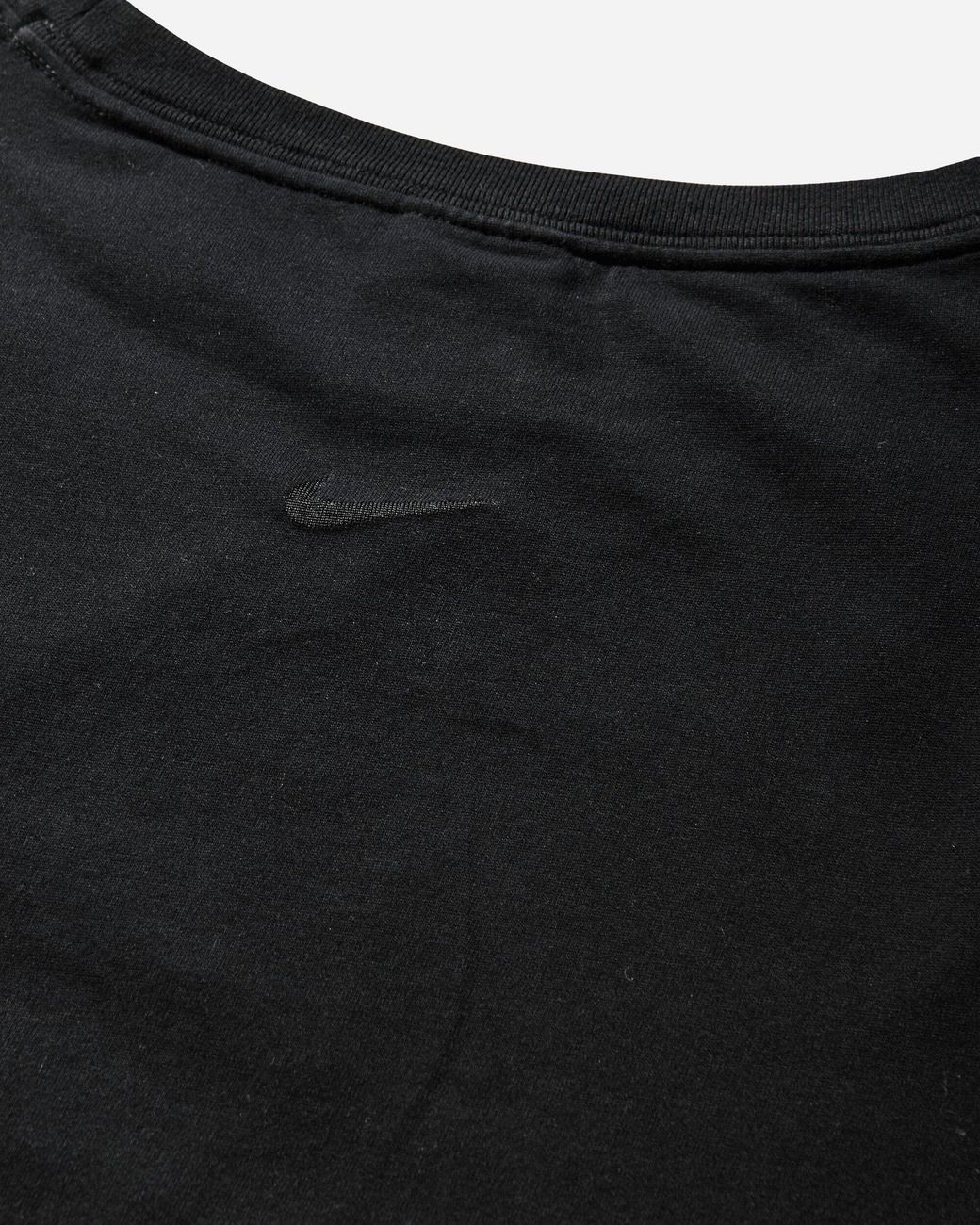 Nike Black Women S Slim Shortsleeve Burnout Logo Top