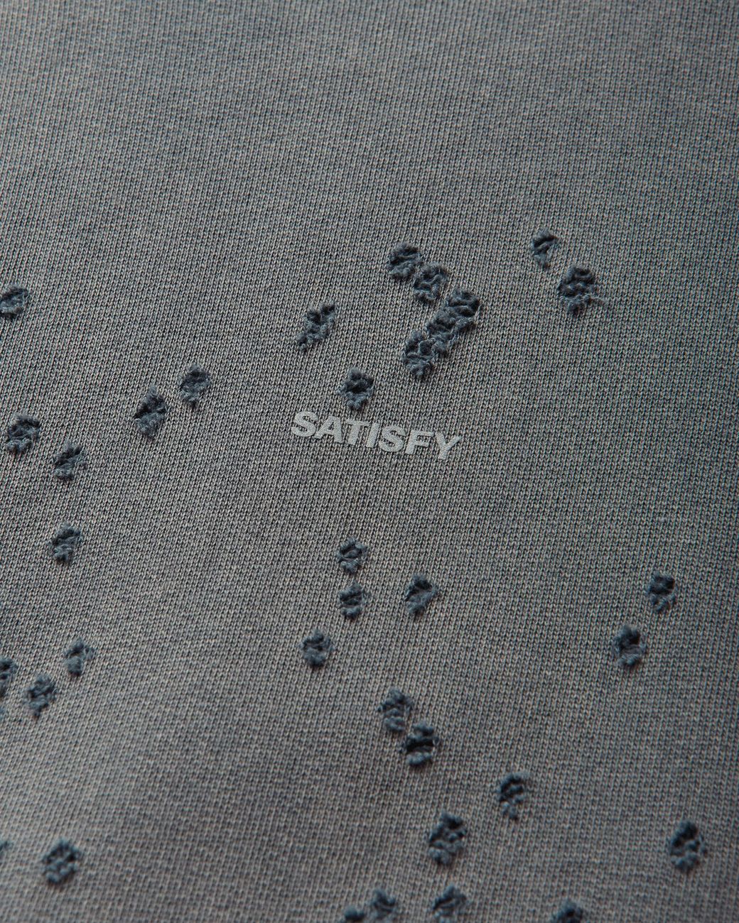 Satisfy Gray S Mothtech Hoodie Faded for men