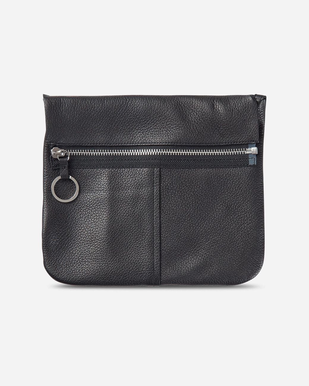 Undercover Black Deerskin Shoulder Bag for men