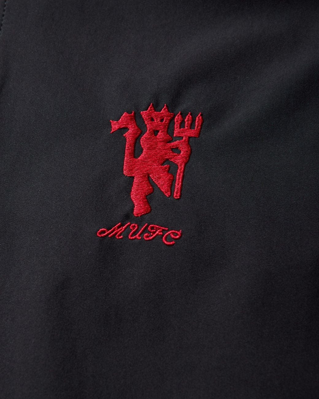 Adidas Black Manchester United Spzl F.C. Track Top for men