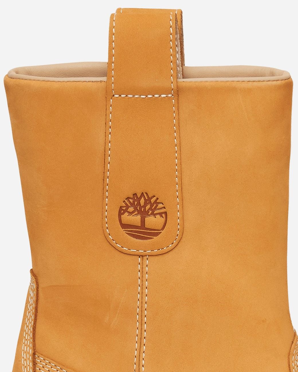 Timberland Orange Heritage Mid Pull-on Boots Wheat for men