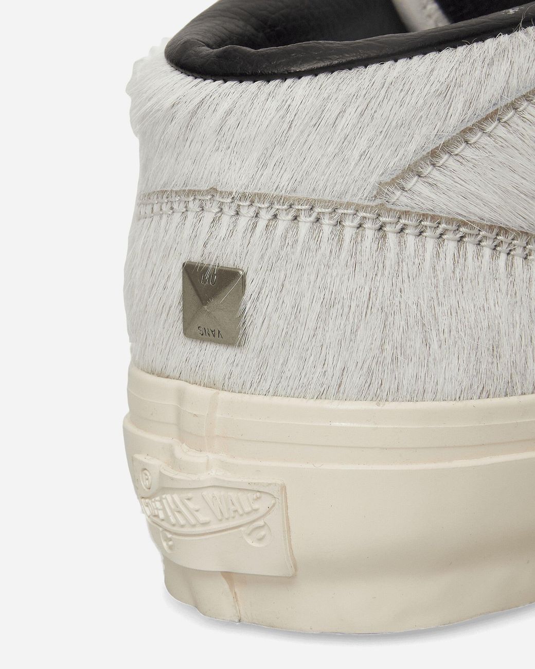 Vans Life Is Unfair Half Cab 33 Lx Pony Hair Sneakers Marshmallow