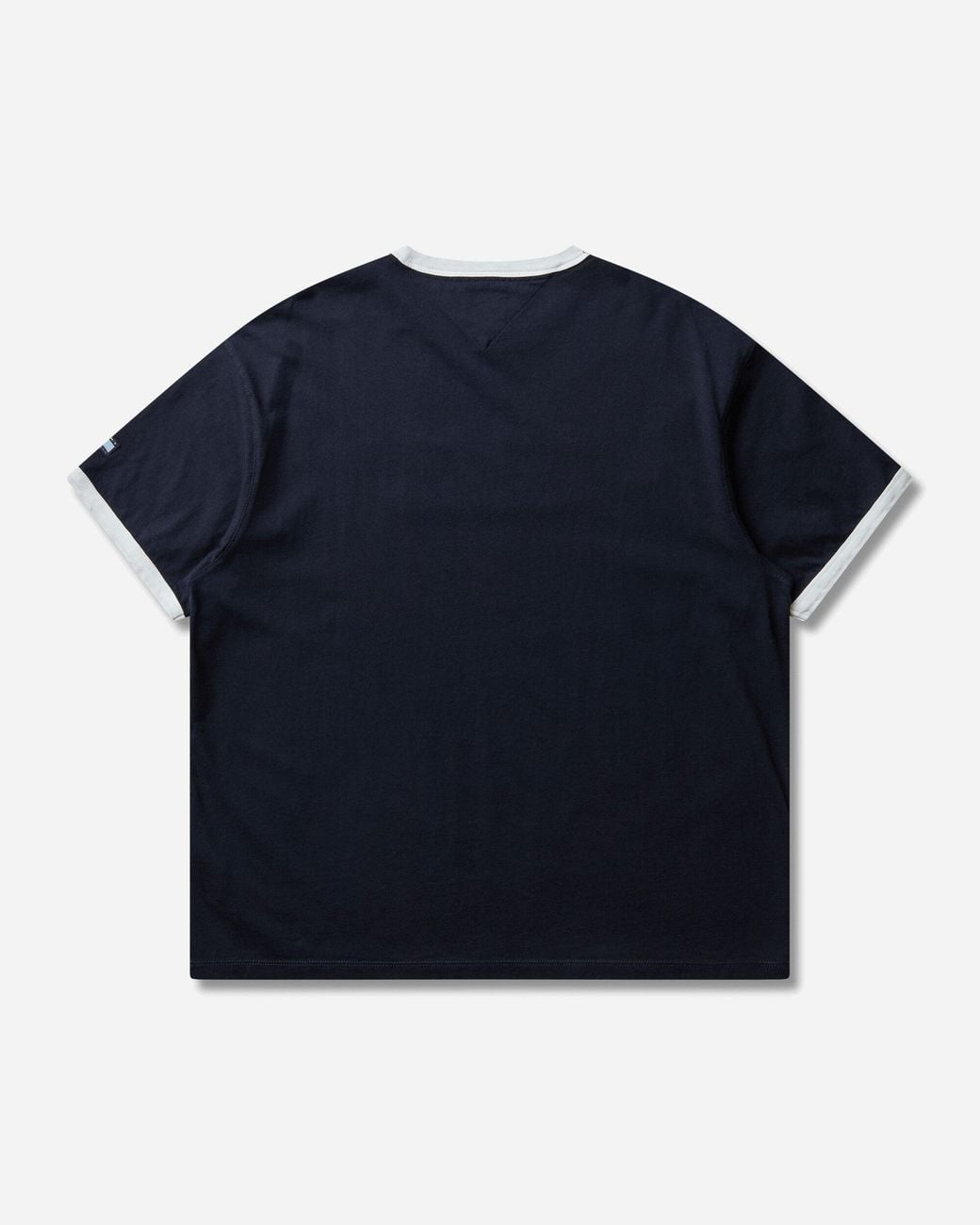 Tommy Hilfiger Blue Men S Frgmt Logo Ringer T-shirt Navy for men