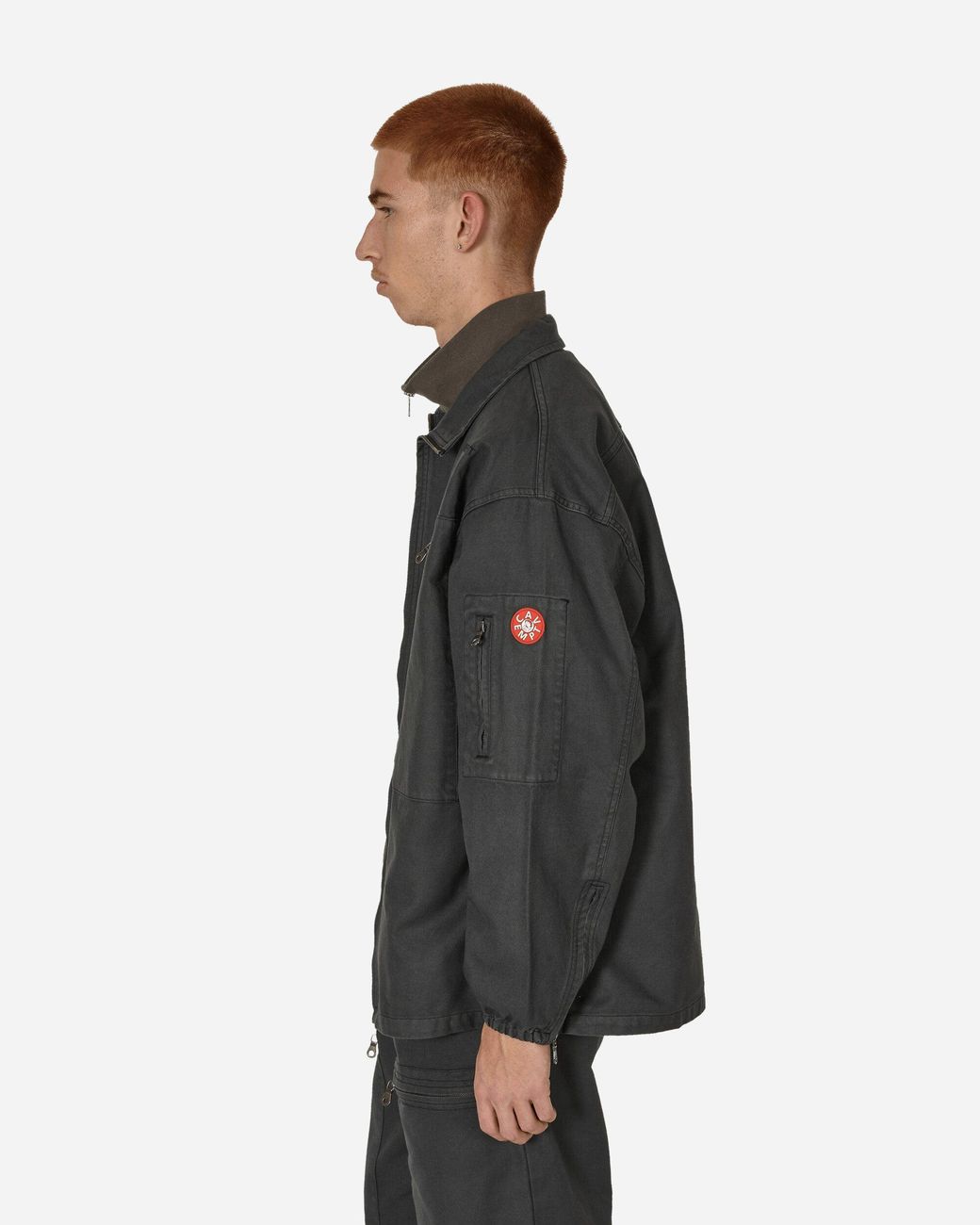 Cav Empt Overdye Zip Bdu Jacket Charcoal in Gray for Men | Lyst