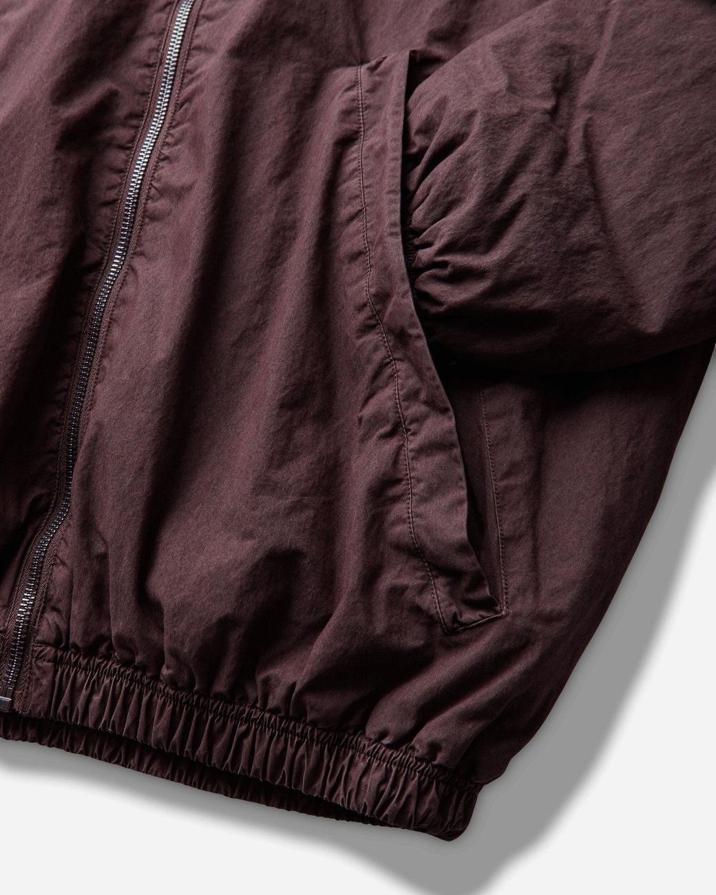 Umbro Brown Sunday Masked Jacket Plum for men