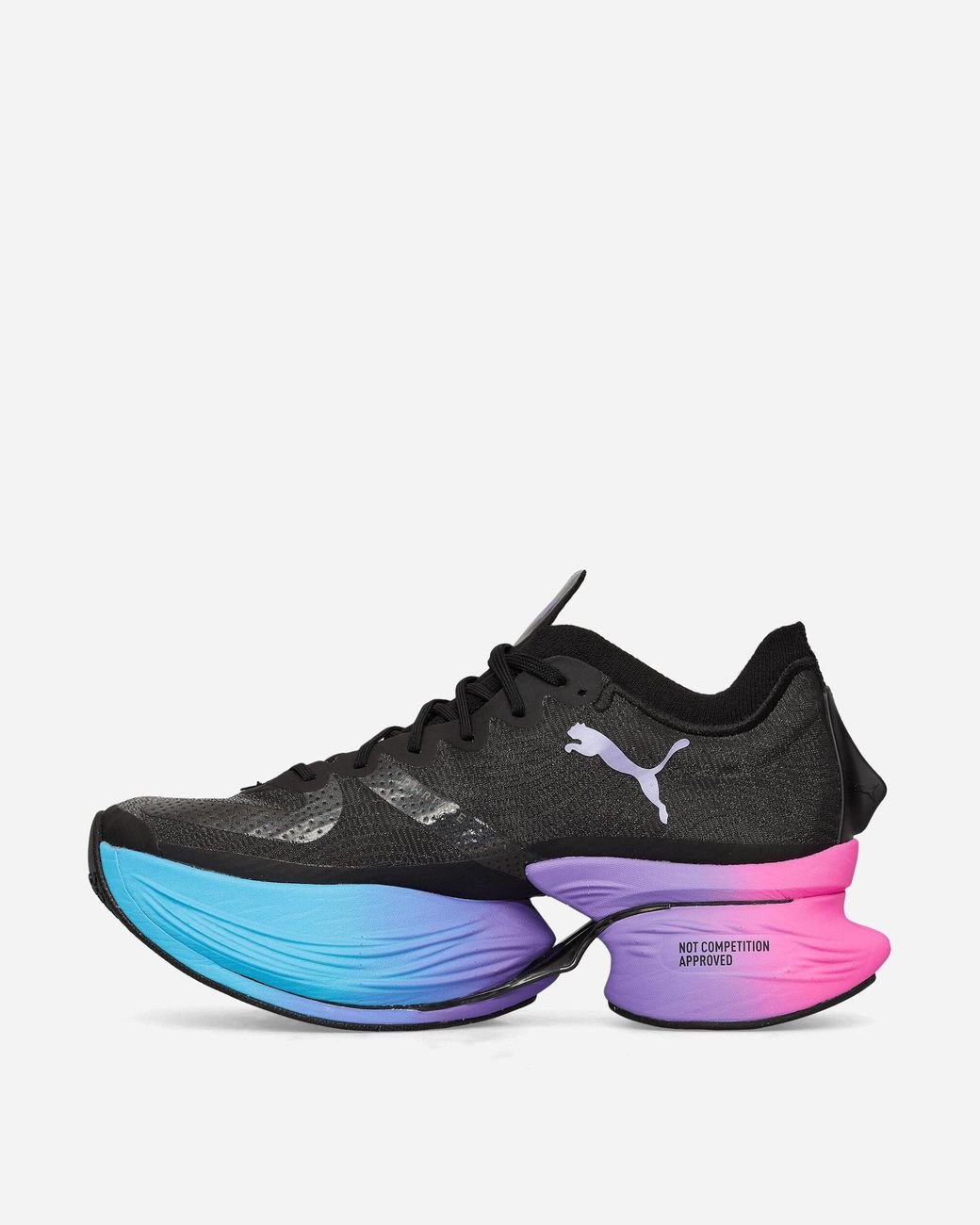 Black and purple puma shoes outlet
