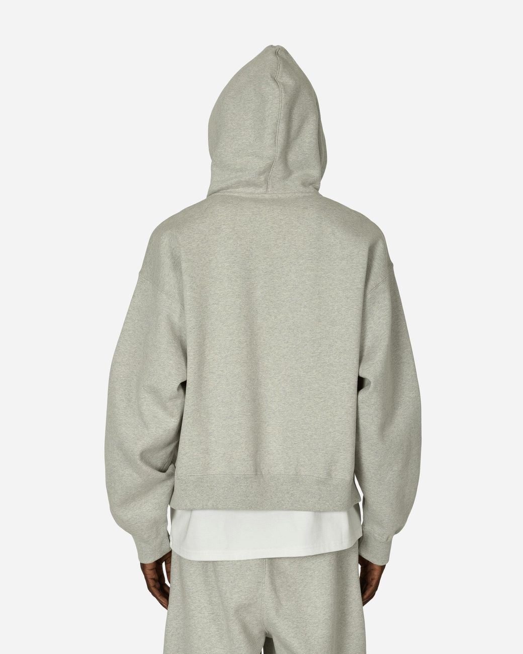 Nike Stüssy Full-Zip Fleece Hoodie Heather in Natural for