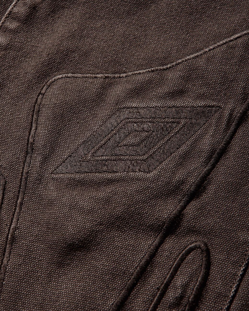 Umbro Gray Shinguard Canvas Pants Black Olive for men