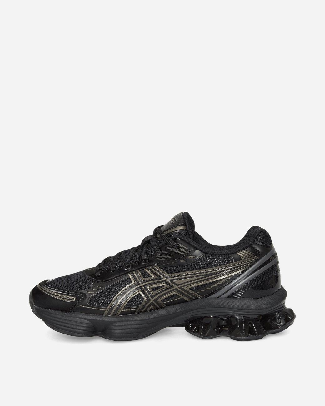 Asics Black Gel-kinetic Fluent Sneakers / Graphite Grey for men