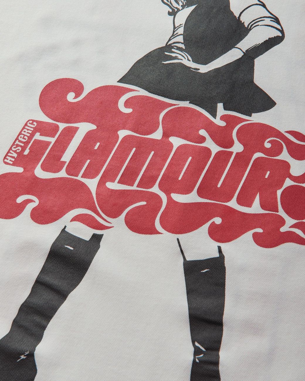 Hysteric Glamour White Hg Pit Crew Polo Shirt for men