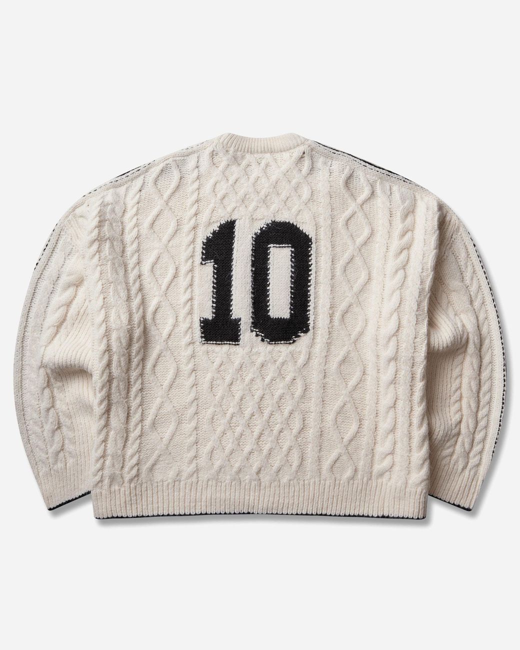 Adidas Gray Women S Cable Knit Sweater Core / Black