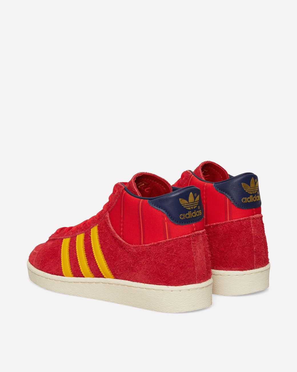 Adidas Jabbar Hi Sneakers Power Red / Crew Yellow for men