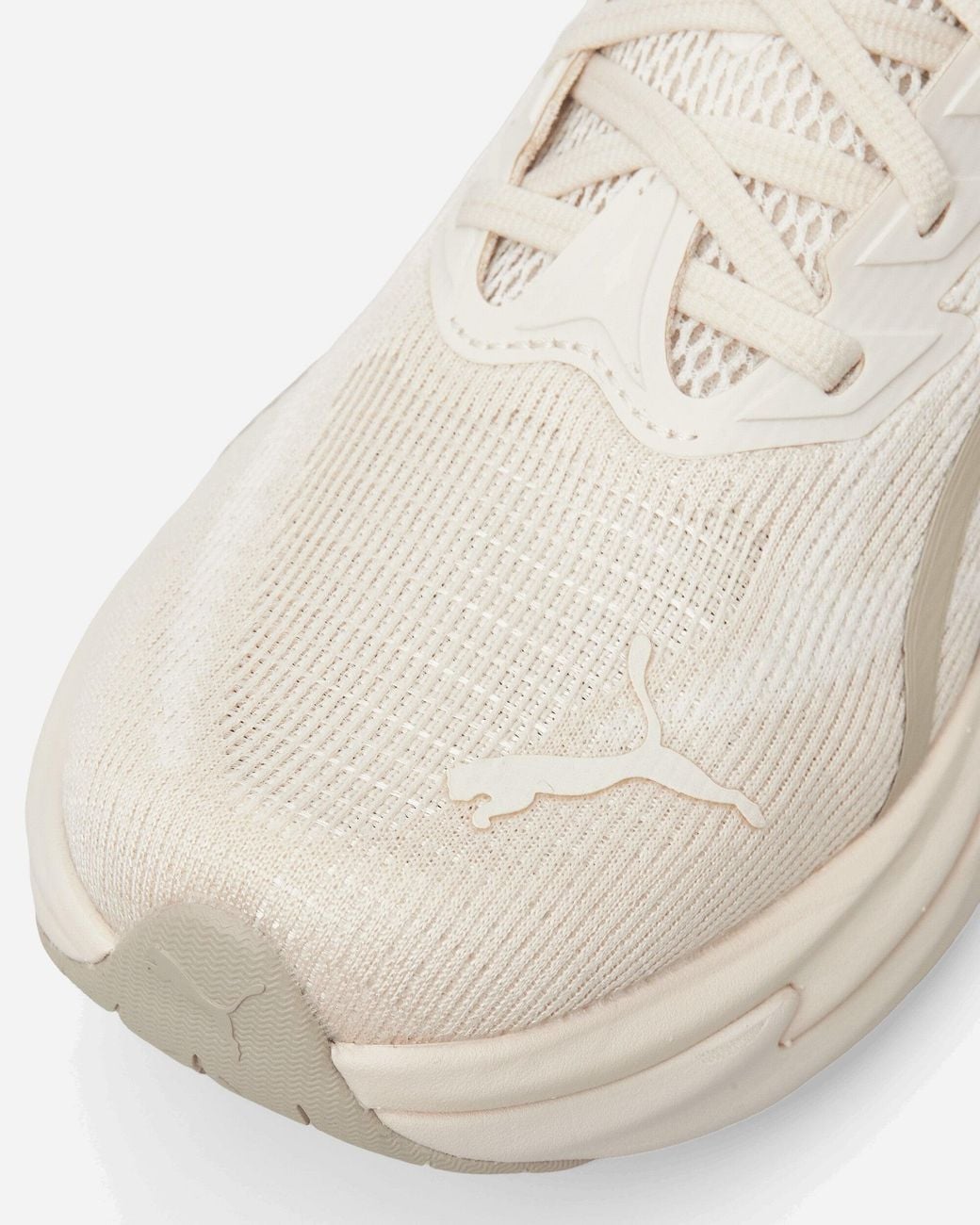 PUMA White Deviate Nitro 4 Sneakers Alpine Snow / Warm for men