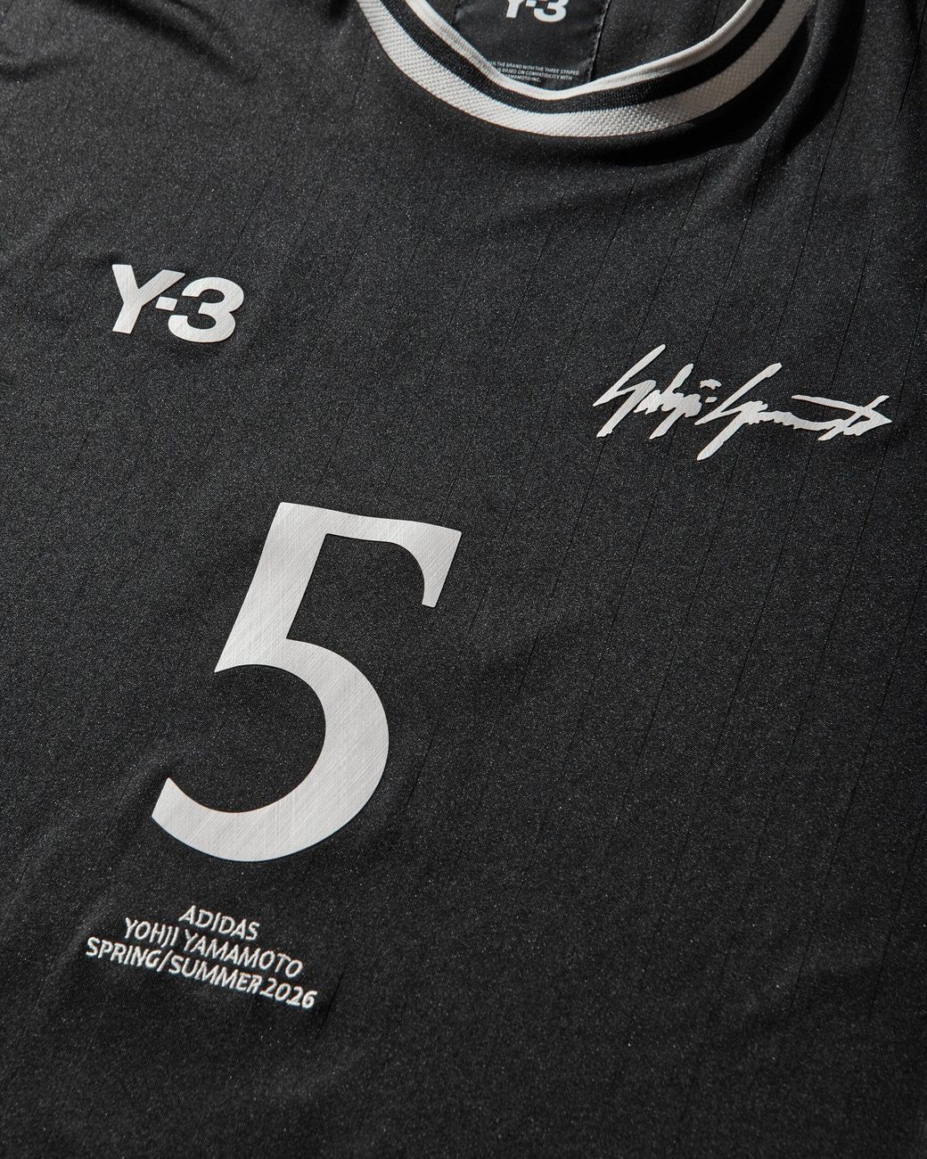 Y-3 Jude Bellingham Football Short Sleeve Jersey in Black for Men