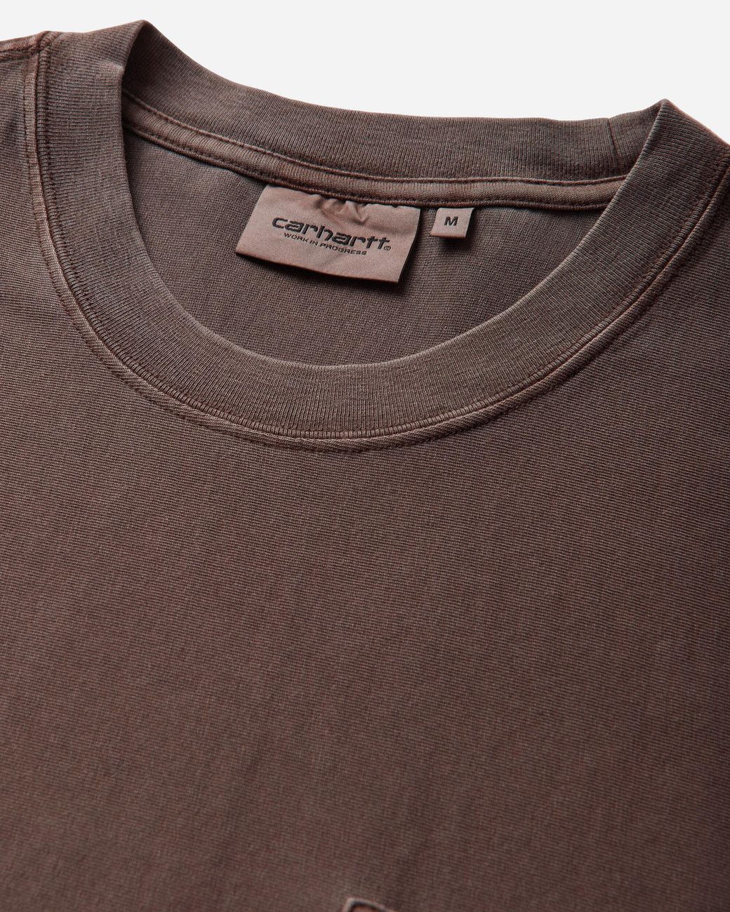 Carhartt Brown S Loose Pocket T-Shirt Tobacco (Garment Dyed) for men