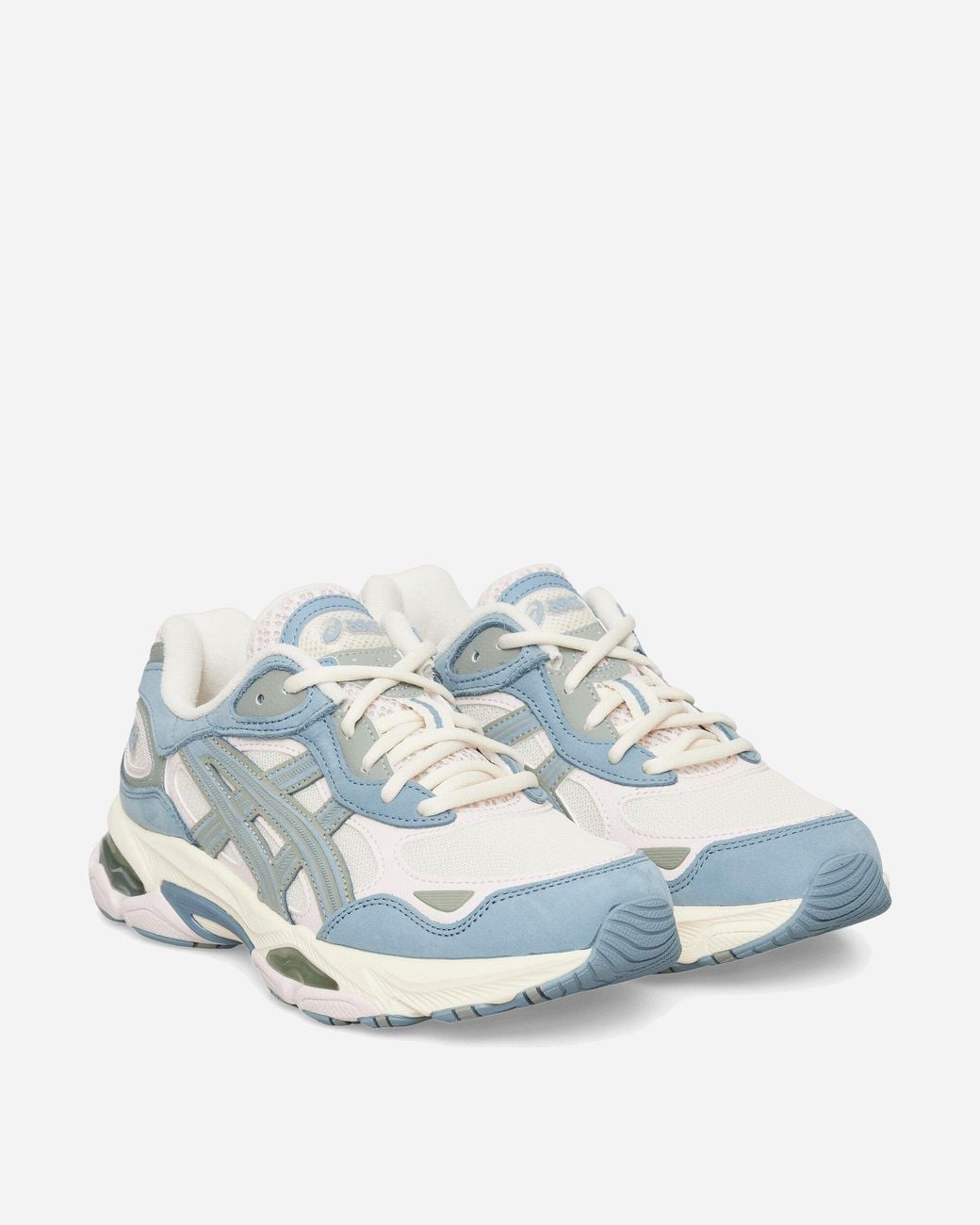 Asics Blue Gel-Nyc 2.0 Sneakers Ivory Slate for men