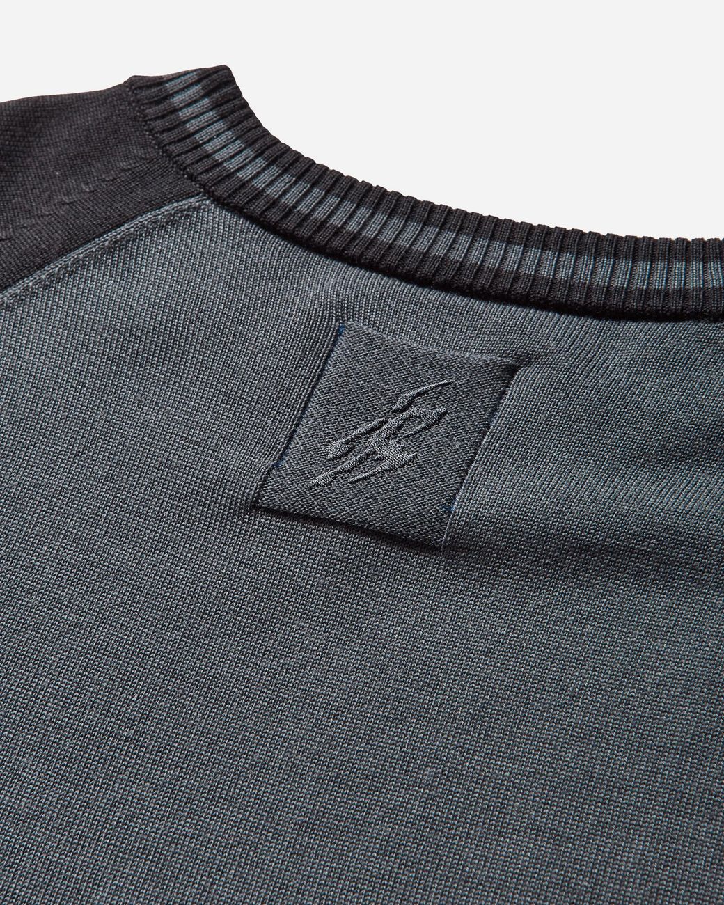 Asics Blue Novalis Laricoid Knit Jumper Anchor / Sky for men