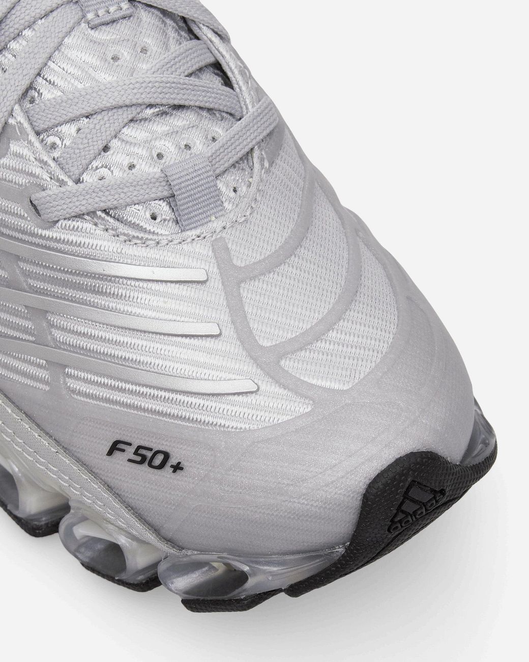 Adidas Gray Megaride F50 Sneakers Silver Metallic / Matte Silver for men