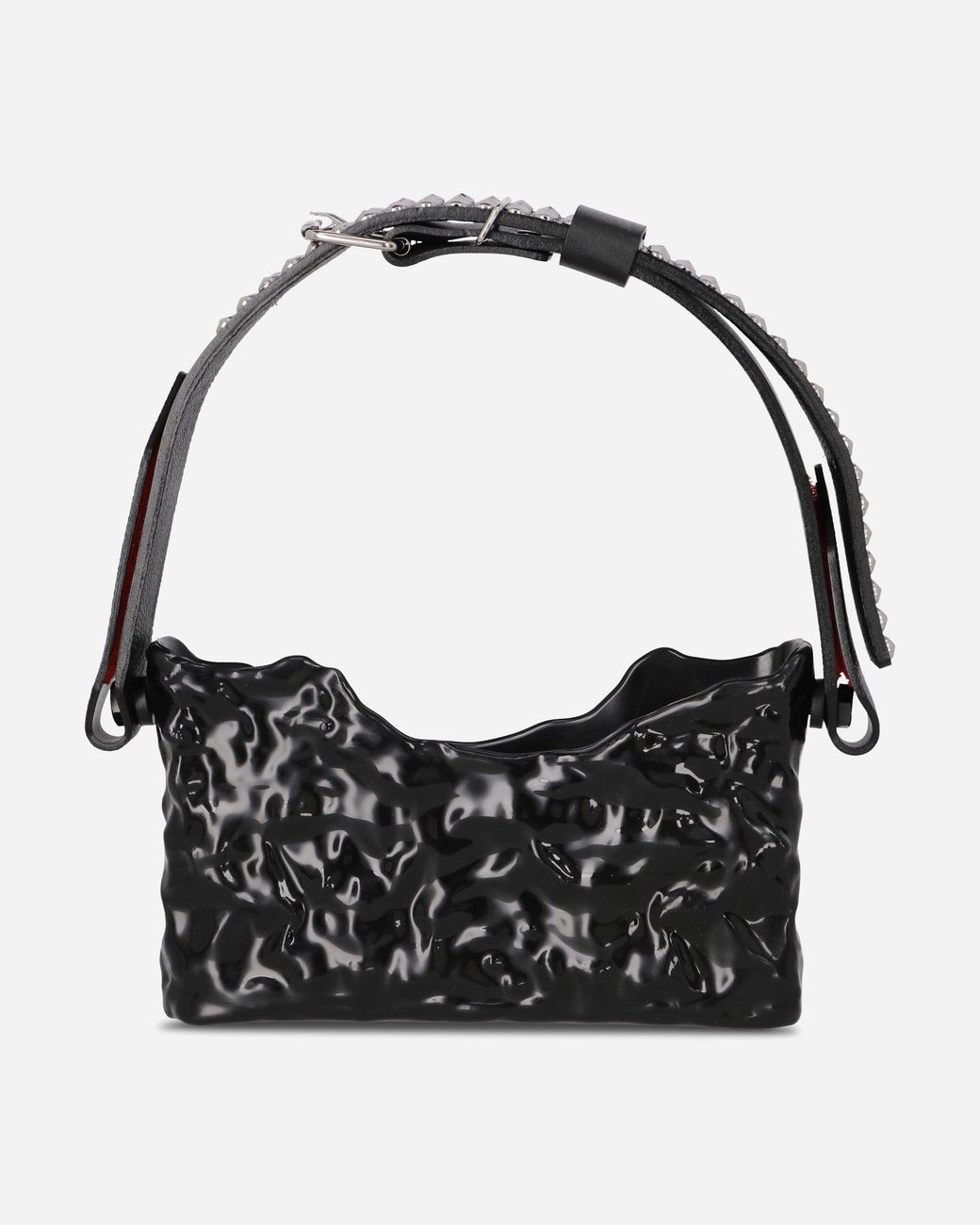 OTTOLINGER Black Studded Baguette Bag
