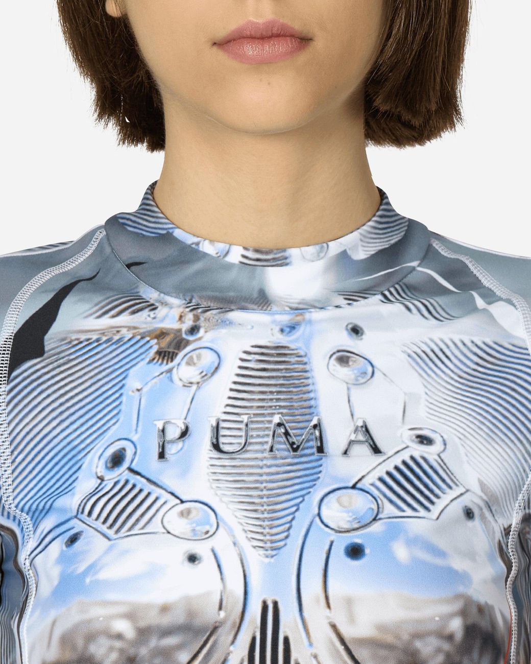 OTTOLINGER Puma Slim Top Club in Gray | Lyst