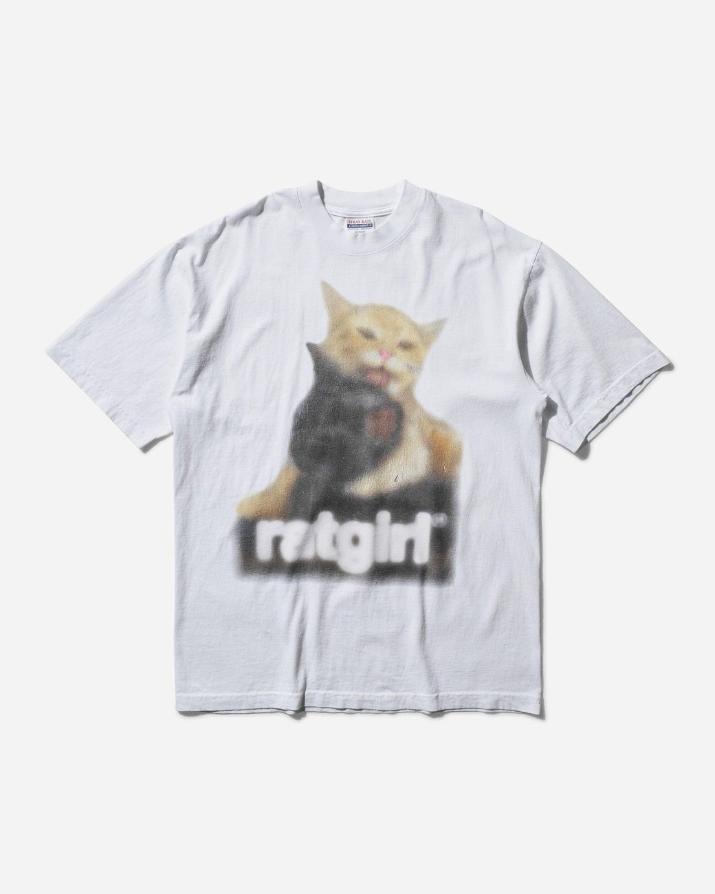 Stray Rats S Cat T-Shirt in White for Men | Lyst