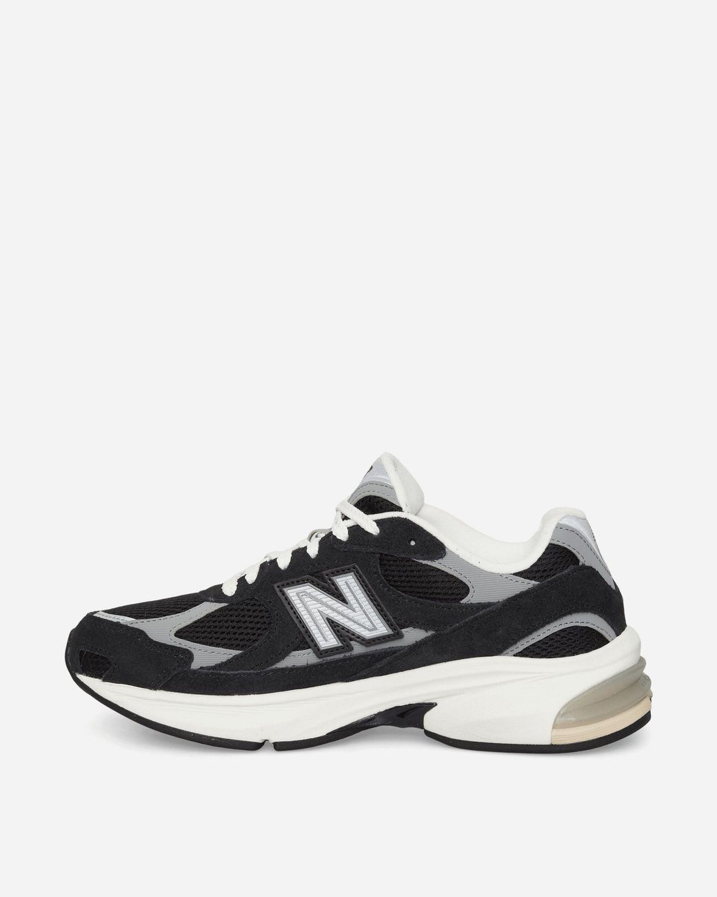New Balance White 2010 Sneakers / Shadow Grey for men