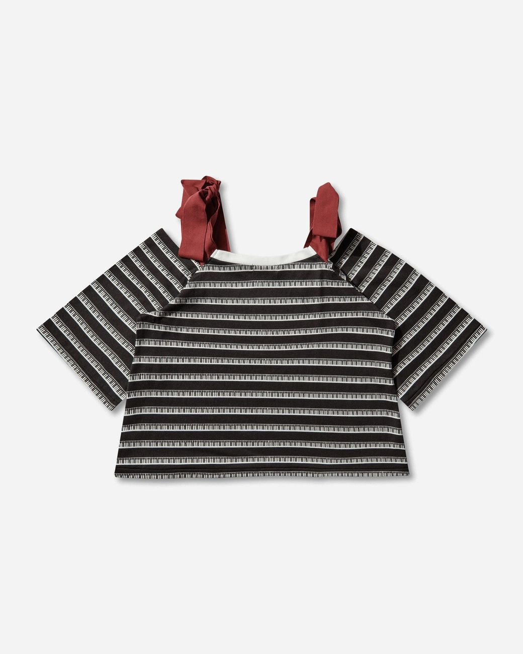 Undercover Black S Bow Top Border