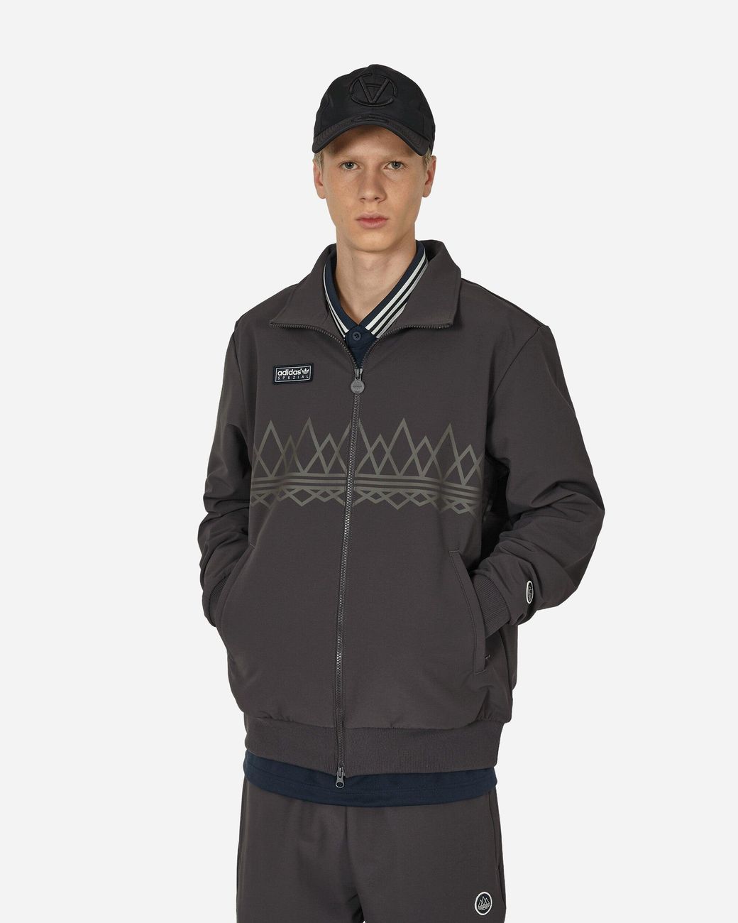 adidas Spzl Suddell Track Top Utility Black for Men | Lyst UK
