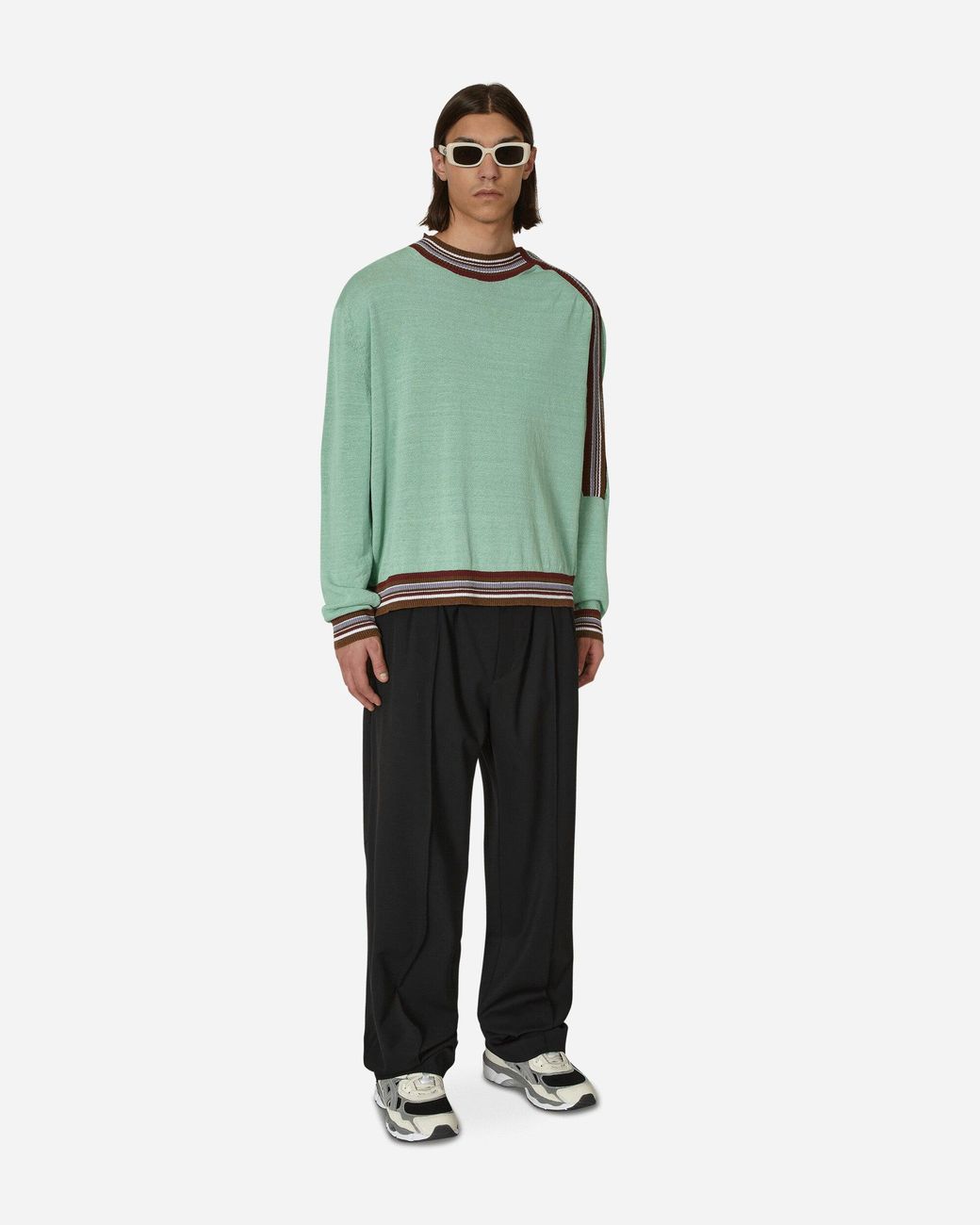 キコ コスタディノフ 23ss kreuk tailored trousers Kiko Kostadinov Kreuk Tailored Trousers Crow in Black for Men | Lyst