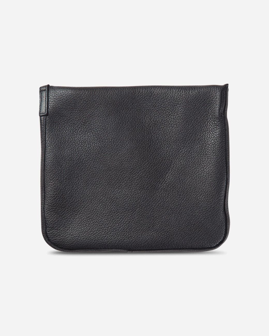 Undercover Black Deerskin Shoulder Bag for men