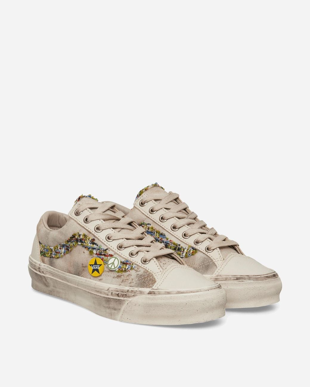 Vans White Old Skool 36 Souvenir Sneakers Oatmeal for men