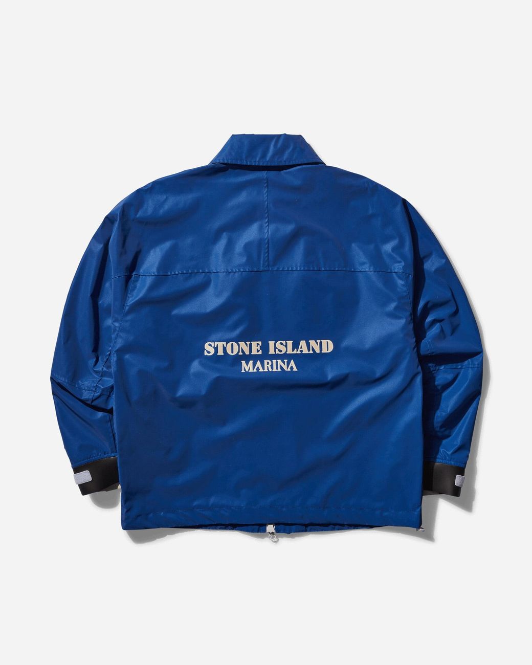 Stone Island Marina Nylon Canvas Plated Reflective Jacket Bright