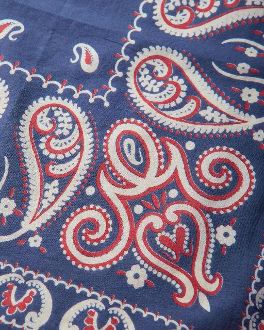Kapital Blue Fastcolor Selvedge Bandana (sambo Paisley) Navy for men